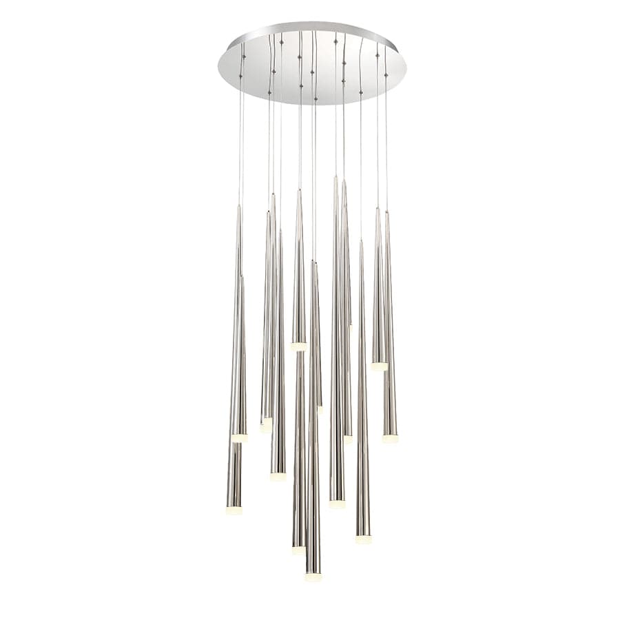 Modern Forms - PD-41815R-PN - LED Pendant - Cascade - Polished Nickel