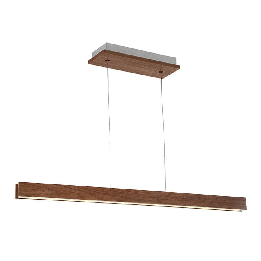 Modern Forms - PD-58756-DW - LED Linear Pendant - Drift - Dark Walnut