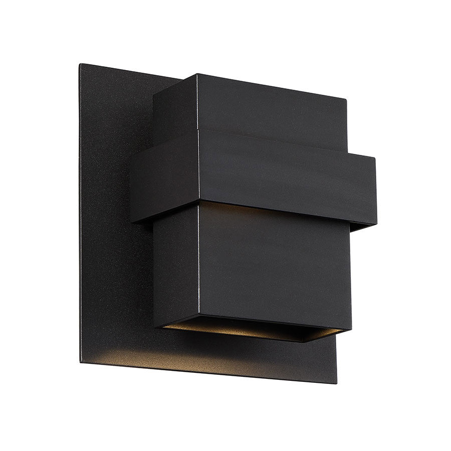 Modern Forms - WS-W30509-BK - LED Outdoor Wall Sconce - Pandora - Black