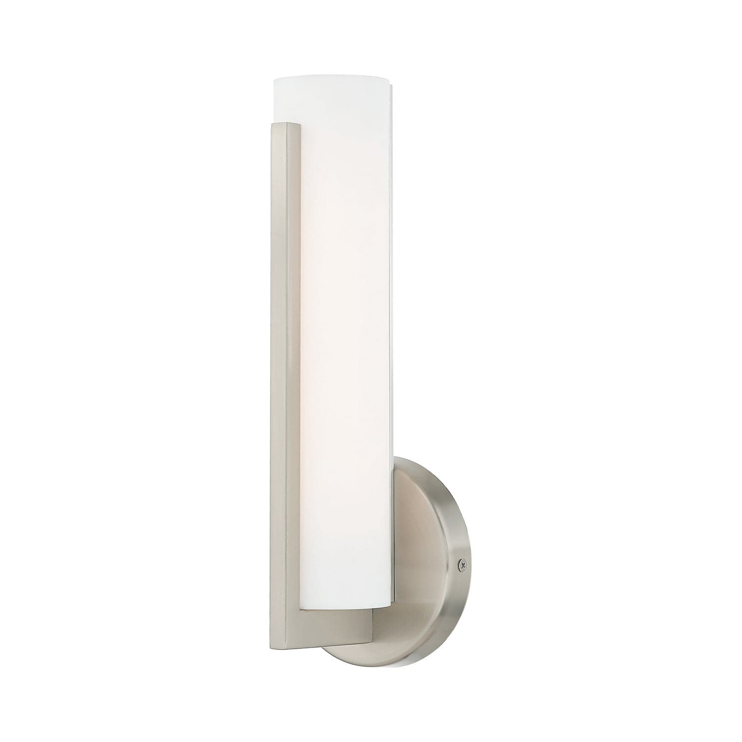 Livex Lighting - 10351-91 - LED Wall Sconce - Visby - Brushed Nickel