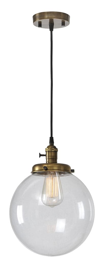 Renwil - LPC086 - One Light Pendant - Antonio - Antique Brass