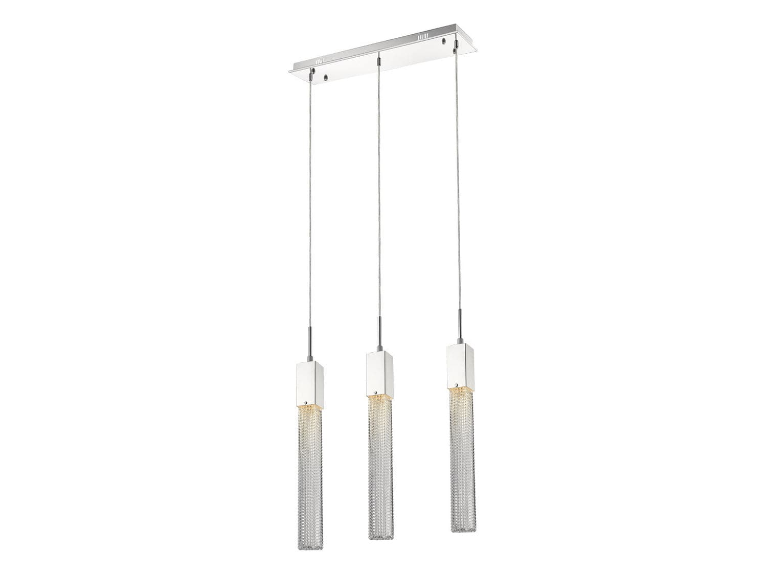 Avenue Lighting - HF1900-3-BOA-CH - Three Light Pendant - Boa - Polished Chrome