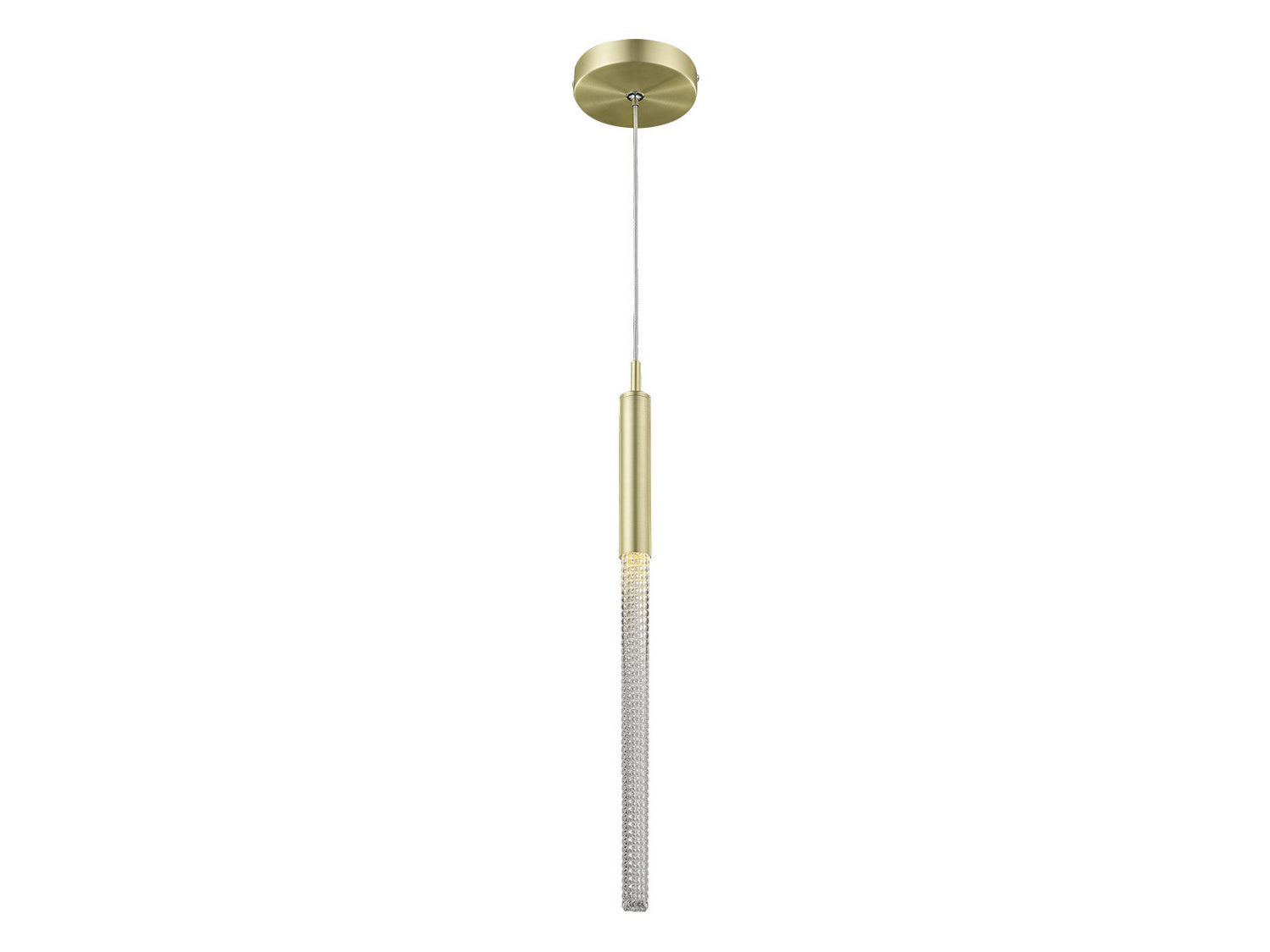 Avenue Lighting - HF2020-BOA-BB - One Light Pendant - Boa - Brushed Brass