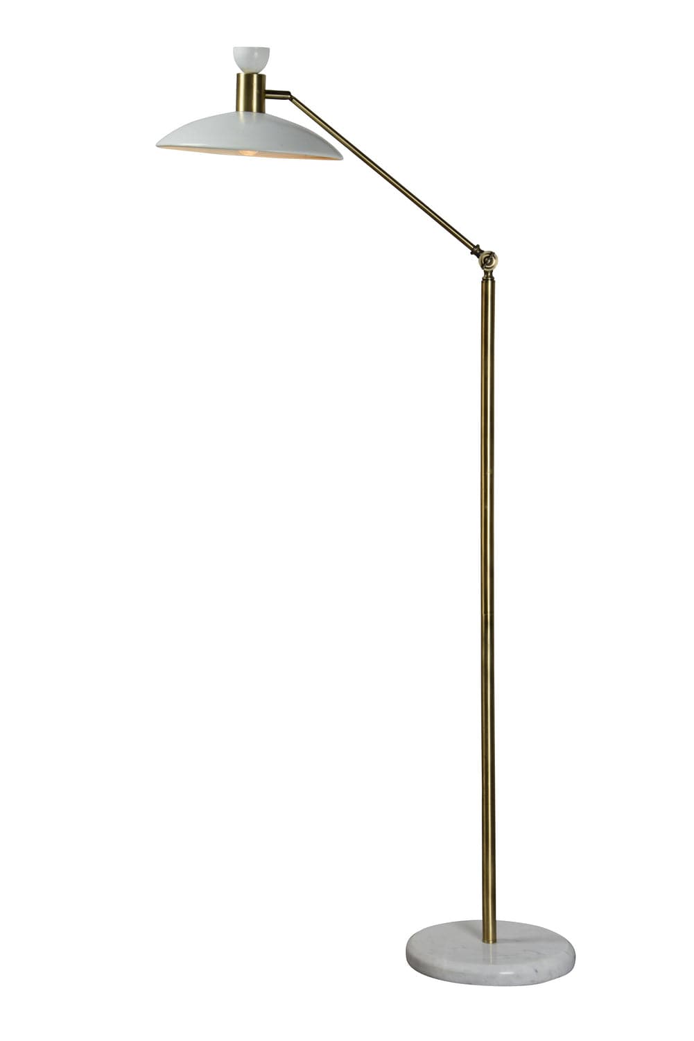 Renwil - LPF3037 - One Light Floor Lamp - Troilus - Polished Brass
