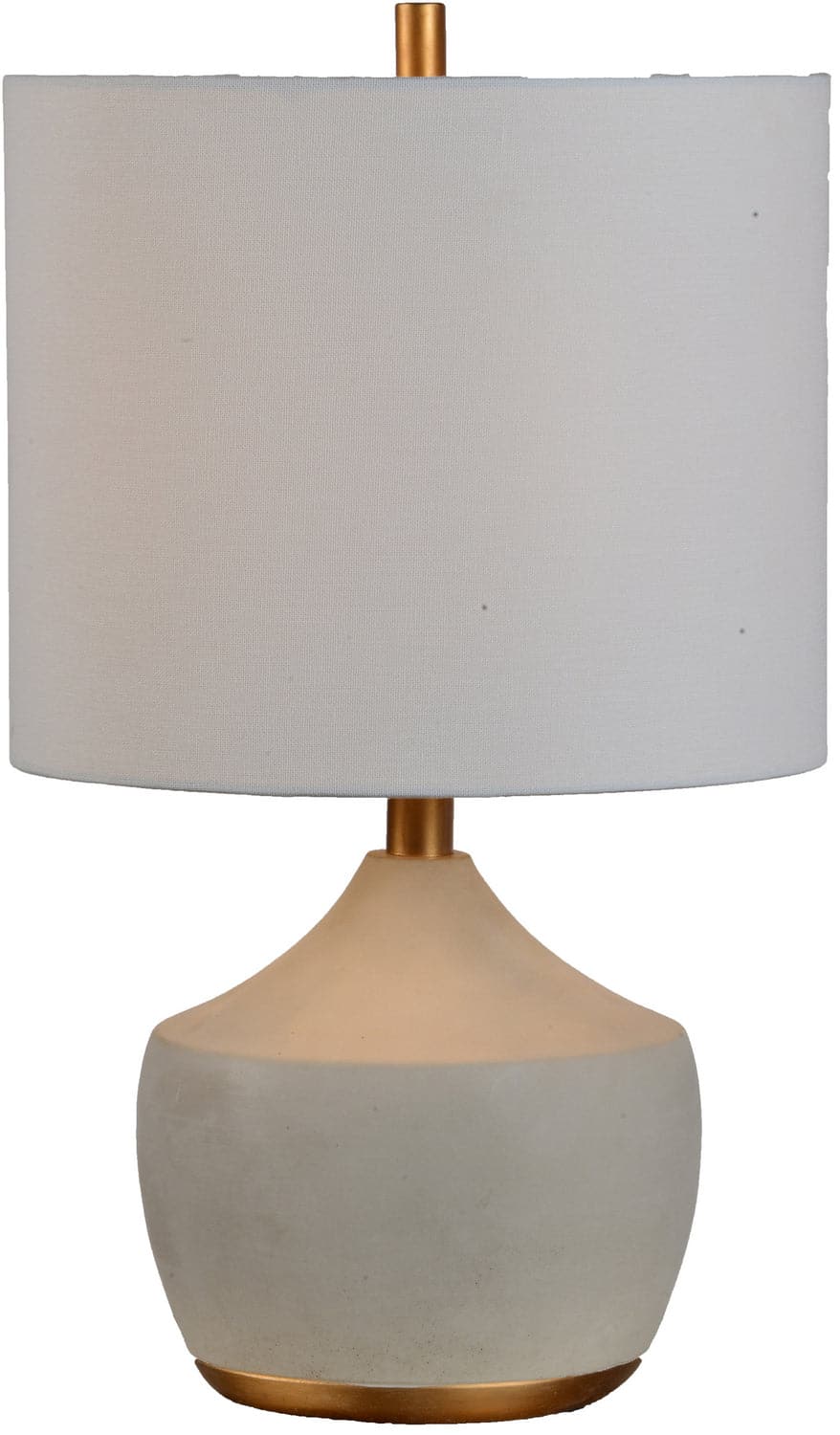 Renwil - LPT958 - One Light Table Lamp - Horme - Gray, Gold