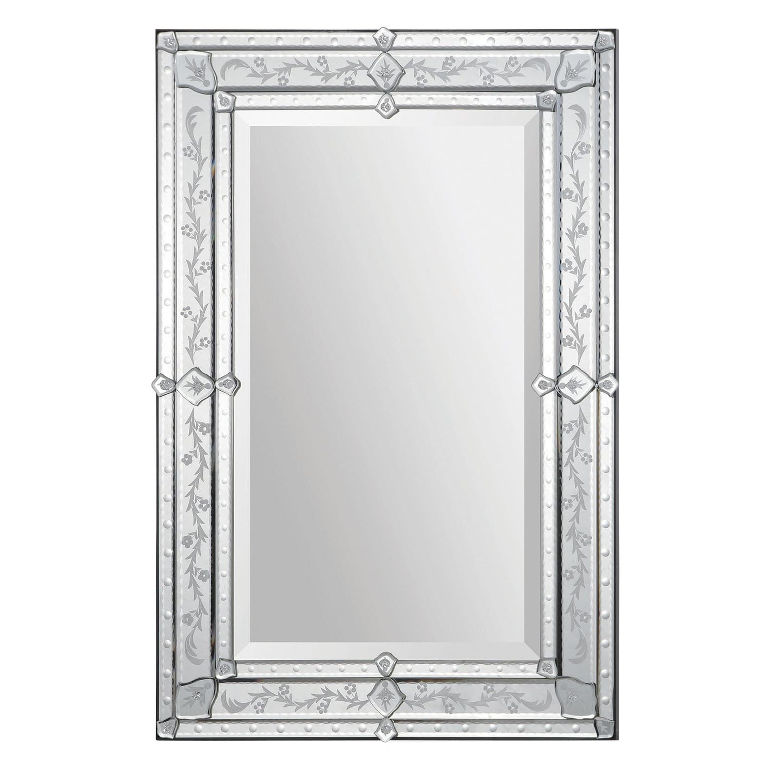 Renwil - MT1301 - Mirror - Vincenzo - All Glass