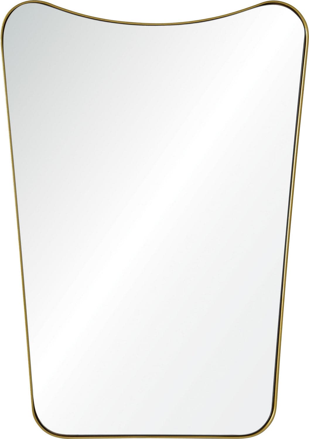 Renwil - MT1697 - Mirror - Tufa - Gold Powder Coated