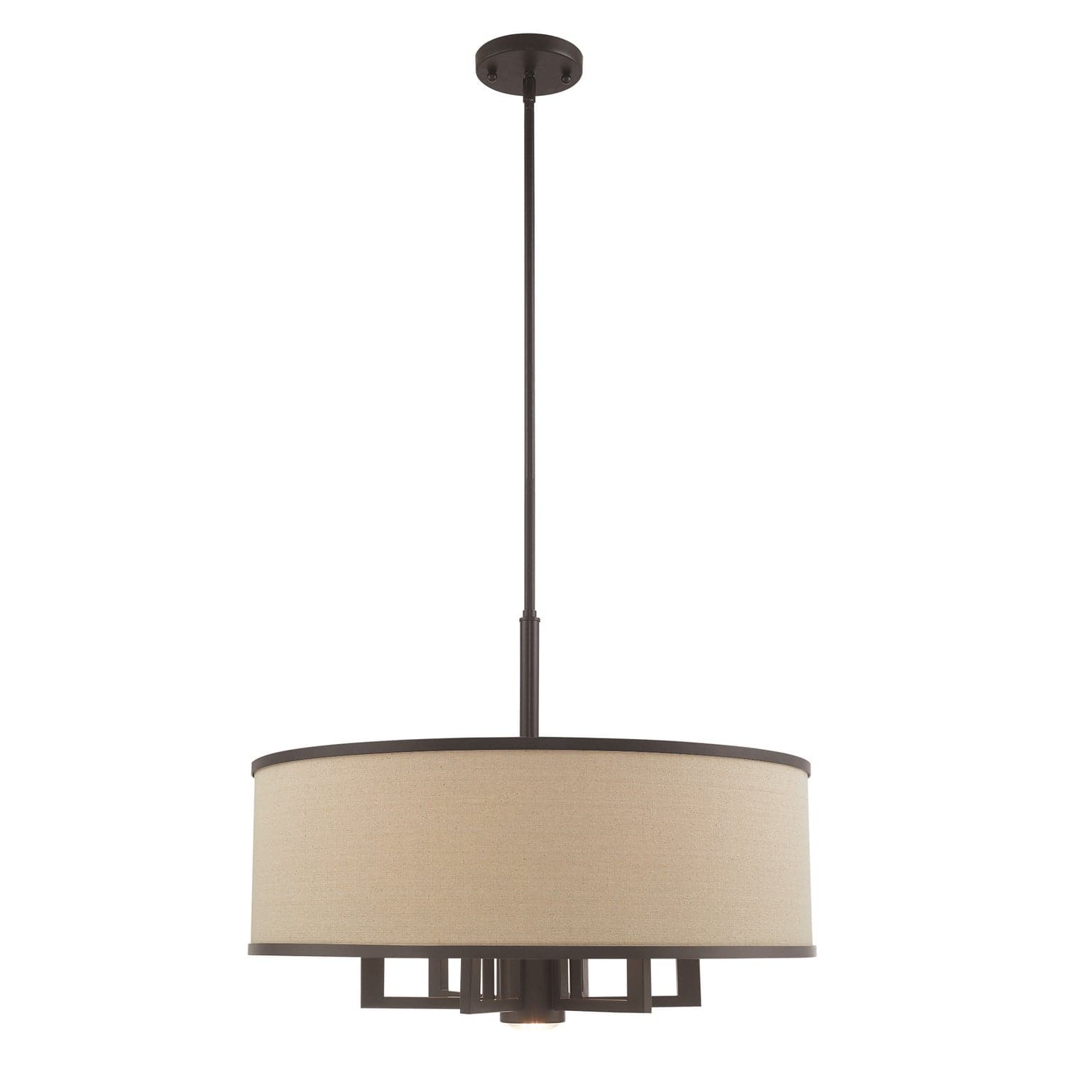 Livex Lighting - 62614-07 - Seven Light Chandelier - Park Ridge - Bronze