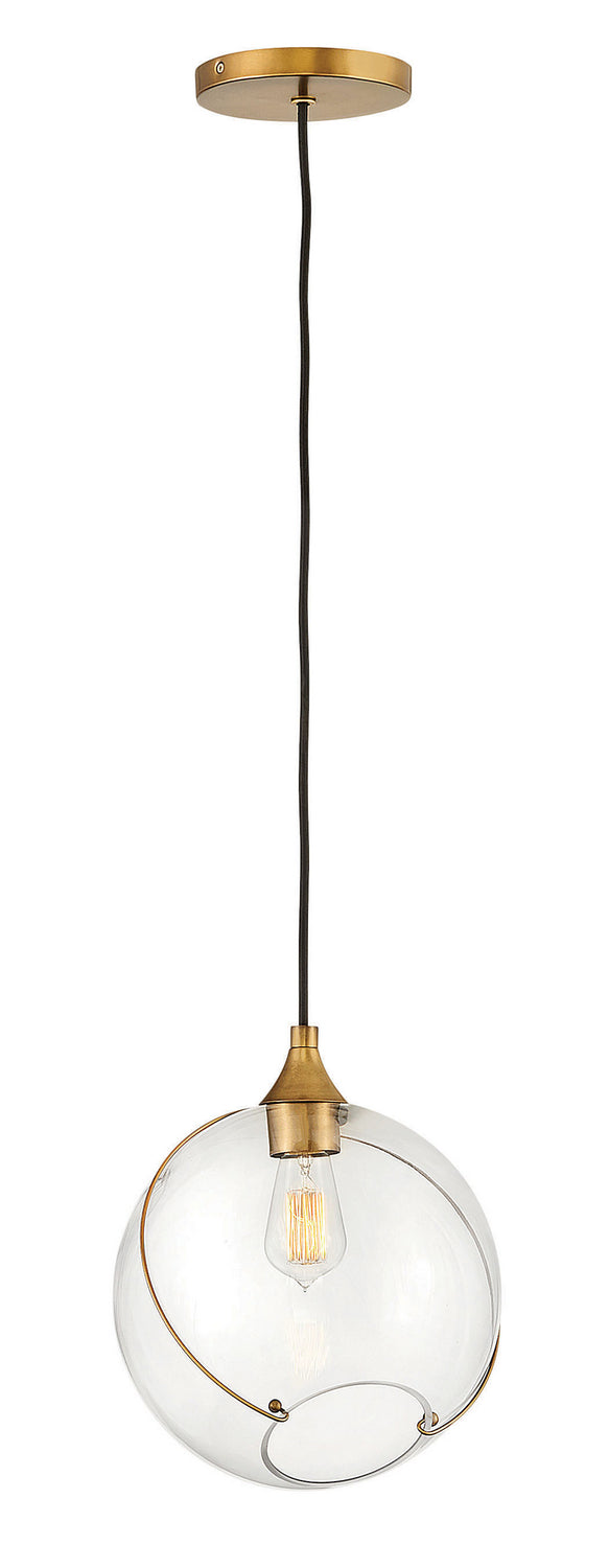 Hinkley - 30303HBR - LED Pendant - Skye - Heritage Brass