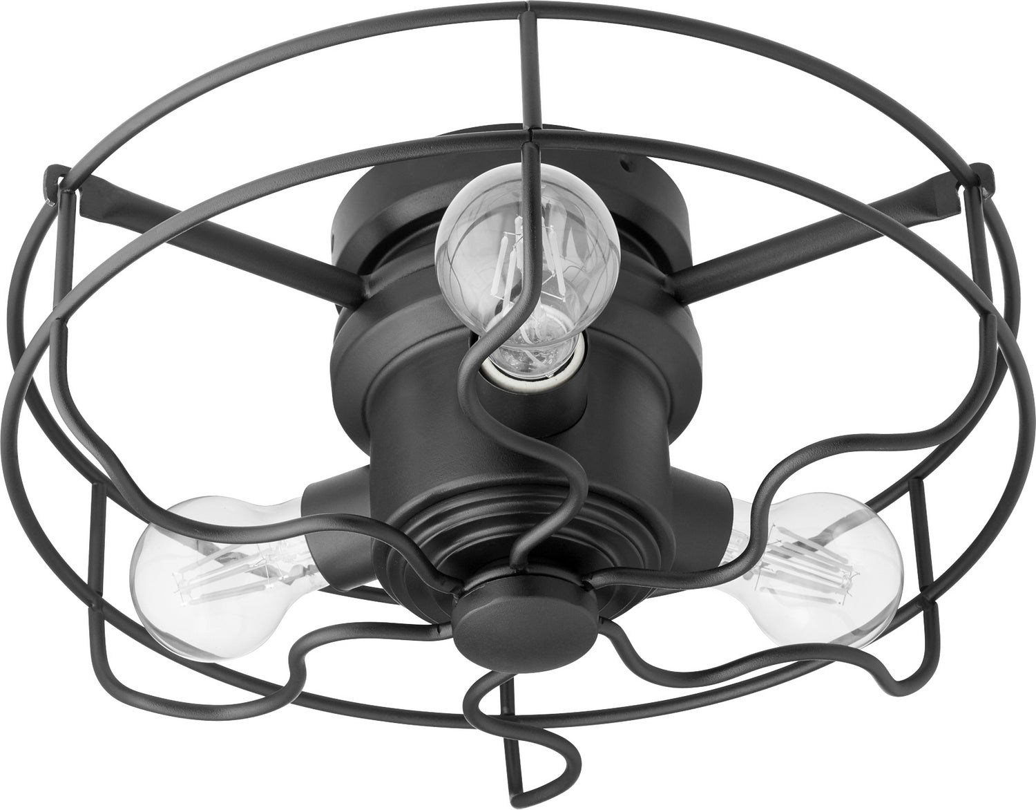 Quorum - 1905-69 - LED Fan Light Kit - Windmill - Textured Black