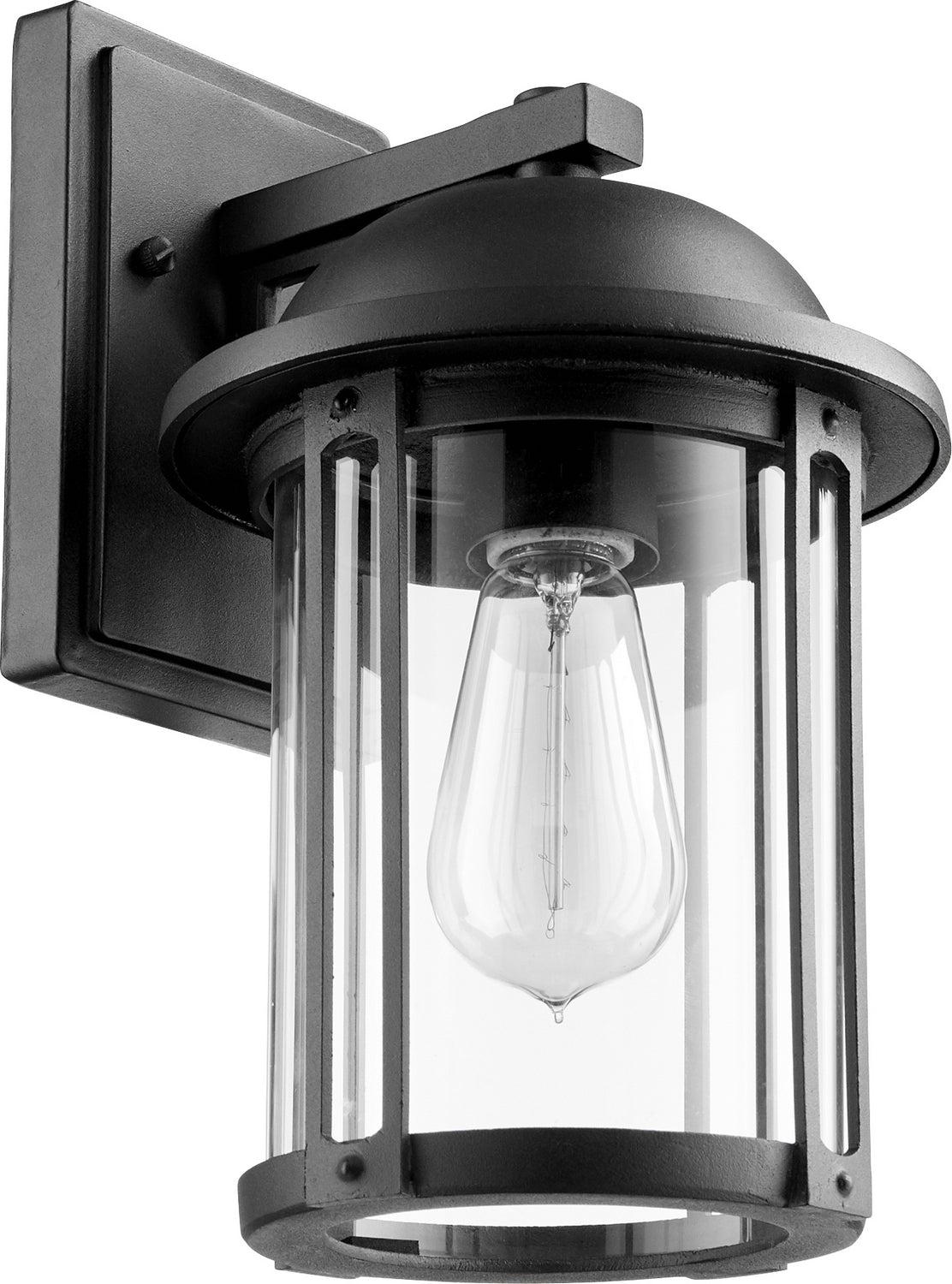 Quorum - 706-69 - One Light Outdoor Lantern - 7 in. Lanterns - Textured Black