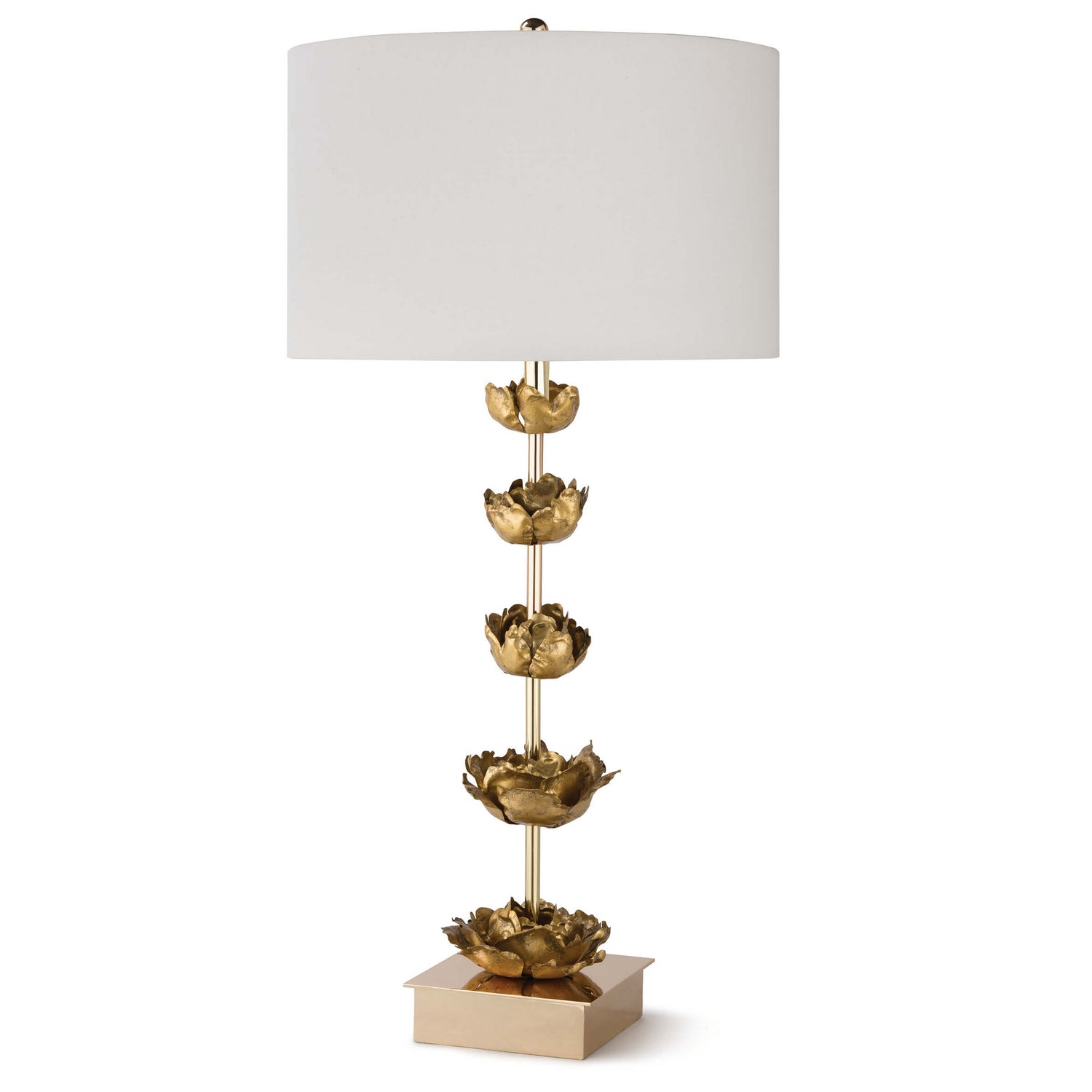 Regina Andrew - 13-1284 - One Light Table Lamp - Adeline - Gold Leaf