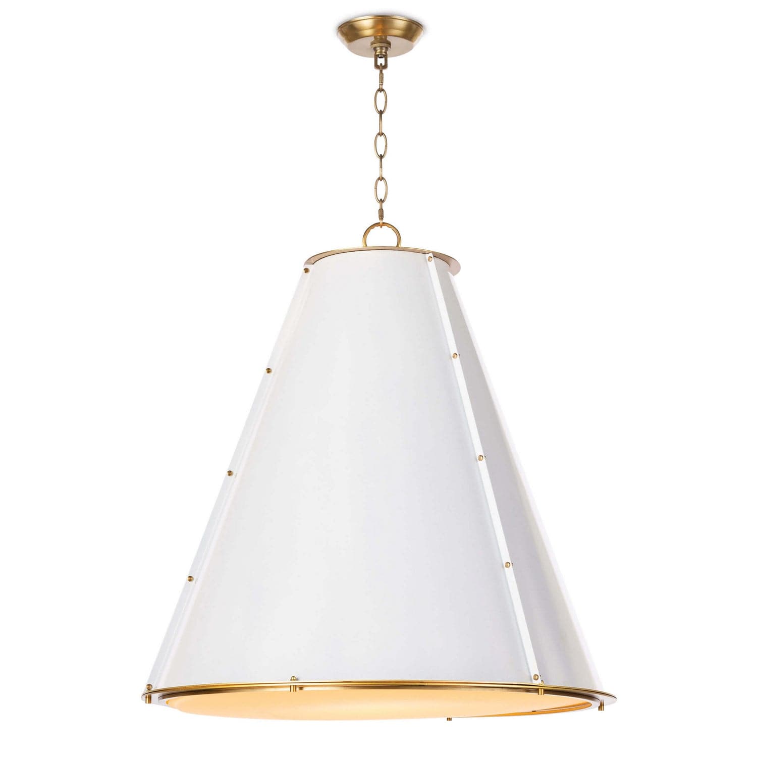 Regina Andrew - 16-1191WT - One Light Chandelier - French - White