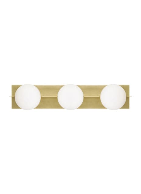 Visual Comfort Modern - 700BCOBL3R-LED930 - LED Bath - Orbel - Aged Brass