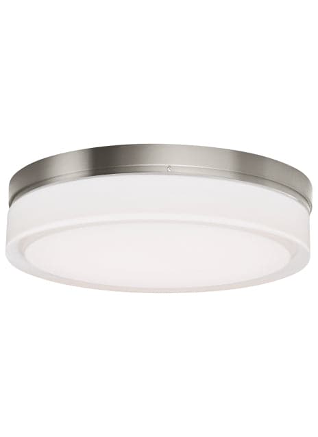 Visual Comfort Modern - 700CQLS-LED3 - LED Ceiling Mount - Cirque - Satin Nickel