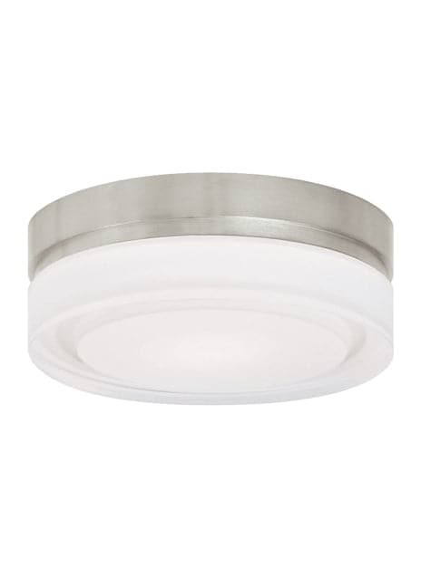 Visual Comfort Modern - 700CQSS-LED - LED Flush Mount - Cirque - Satin Nickel