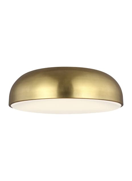 Visual Comfort Modern - 700FMKOSA13R-LED930 - LED Flush Mount - Kosa - Aged Brass