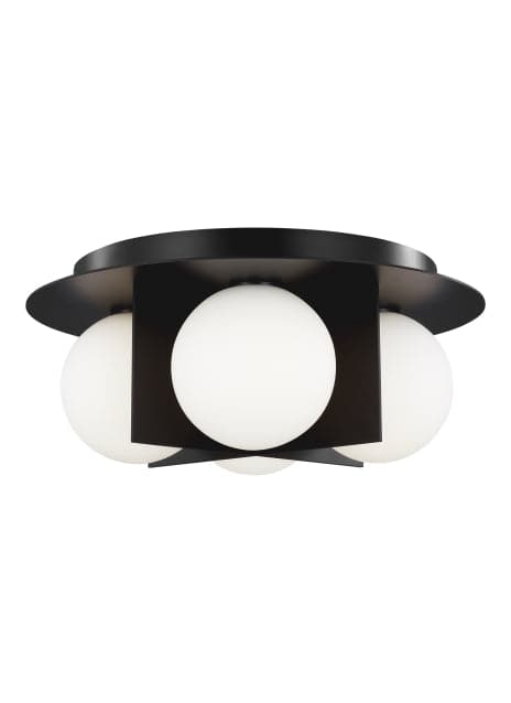 Visual Comfort Modern - 700FMOBLB-LED930 - LED Ceiling Mount - Orbel - Matte Black