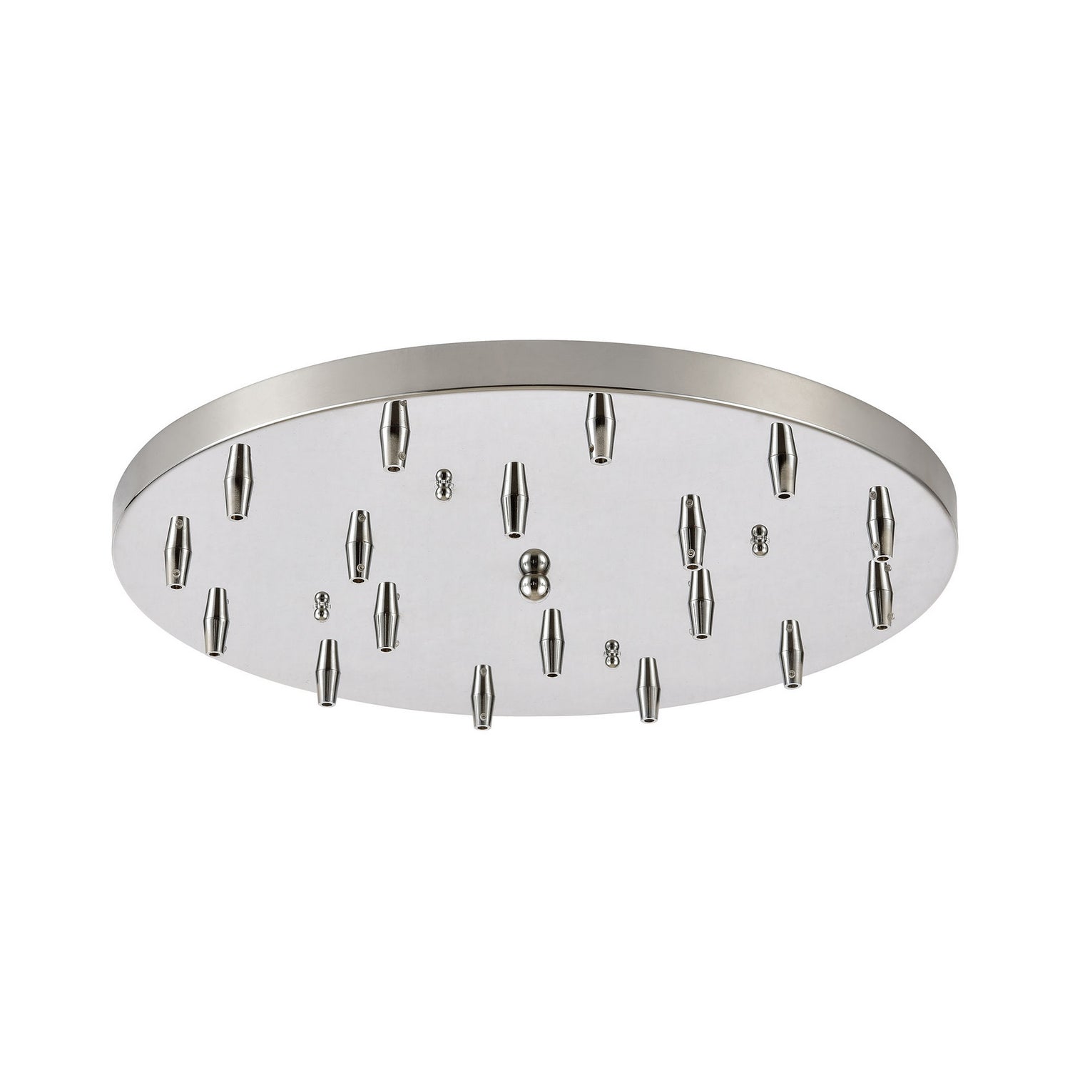 ELK Home - 18R-CHR - Pan Only, 18-Light Round - Pendant Options - Polished Chrome