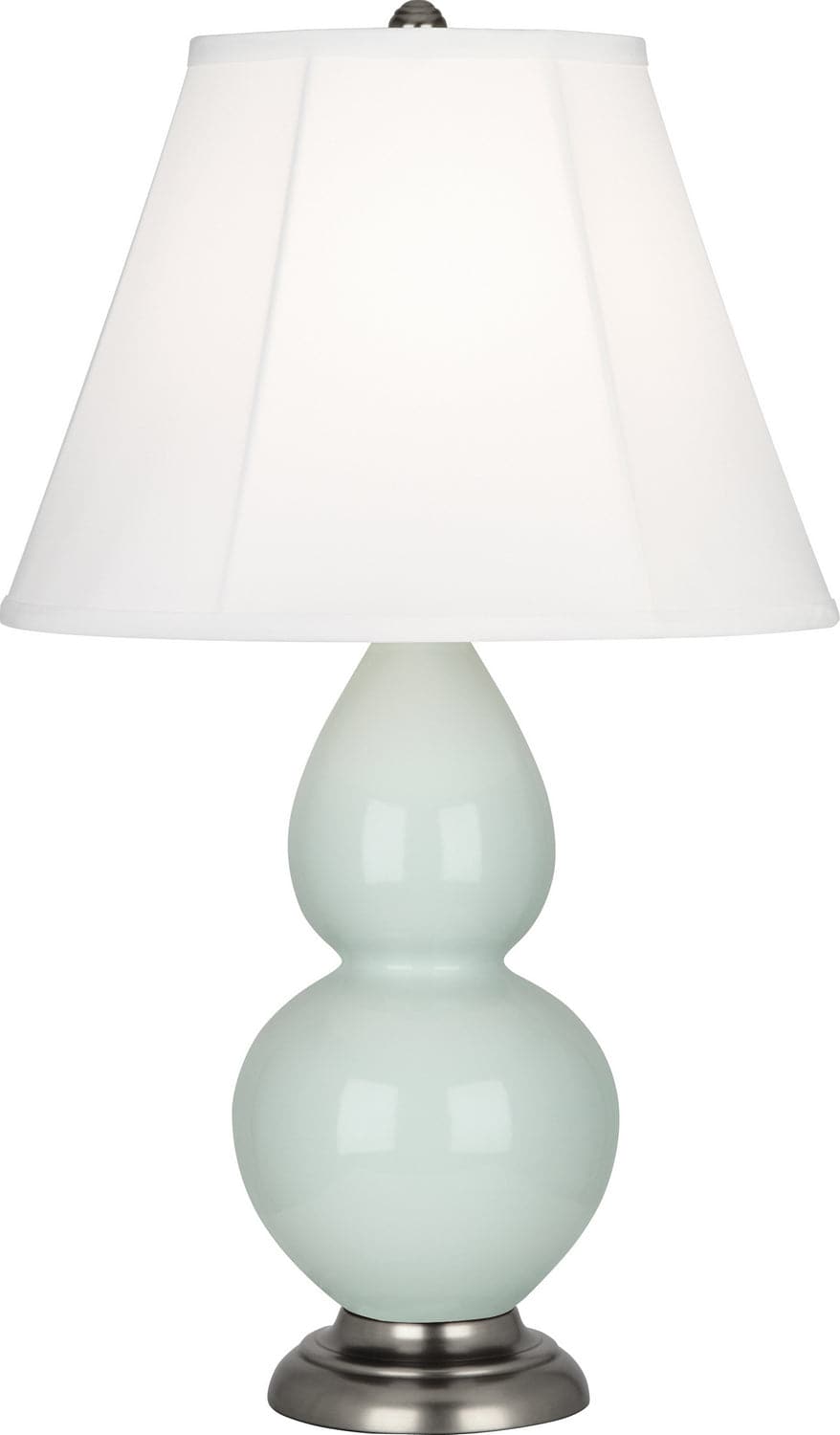Robert Abbey - 1788 - One Light Accent Lamp - Small Double Gourd - Celadon Glazed