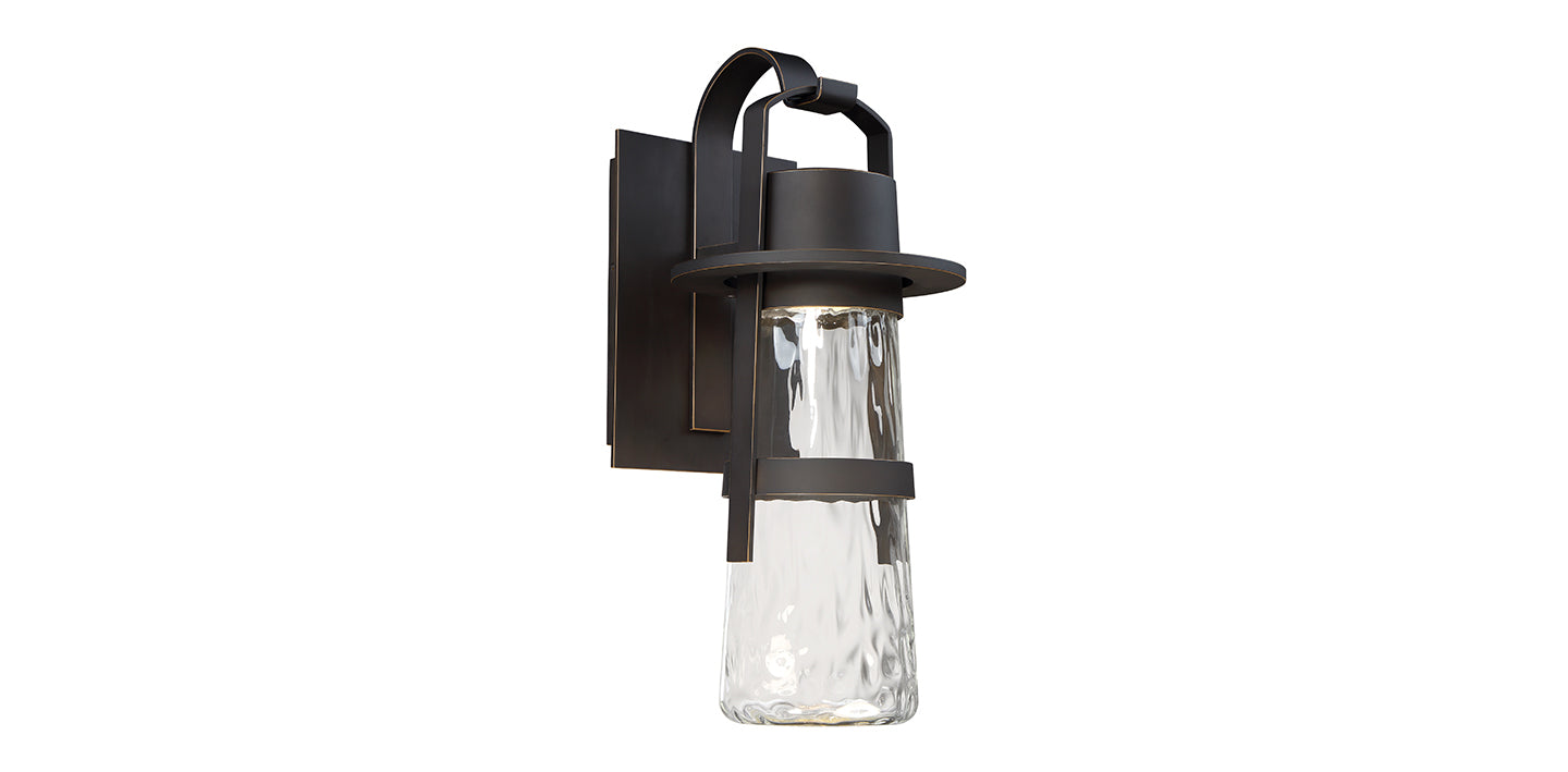 Modern Forms - WS-W28521-BK - LED Outdoor Wall Sconce - Balthus - Black