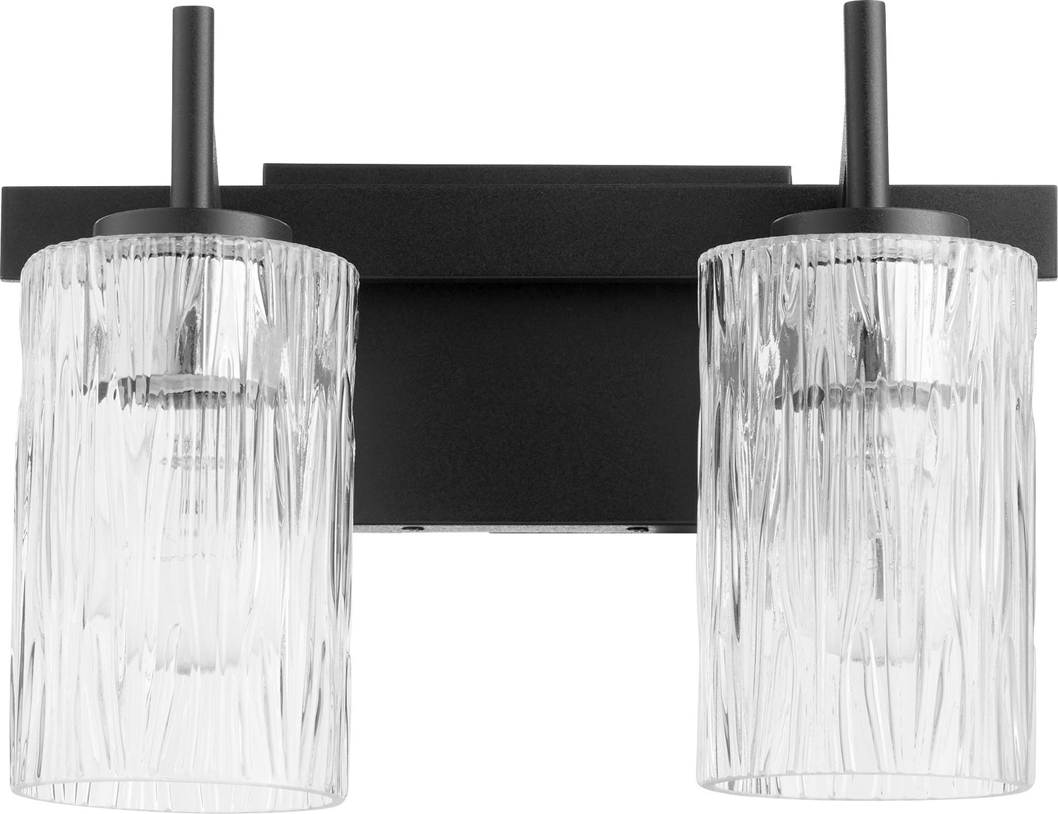 Quorum - 520-2-69 - Two Light Vanity - 520 Lighting Series - Textured Black