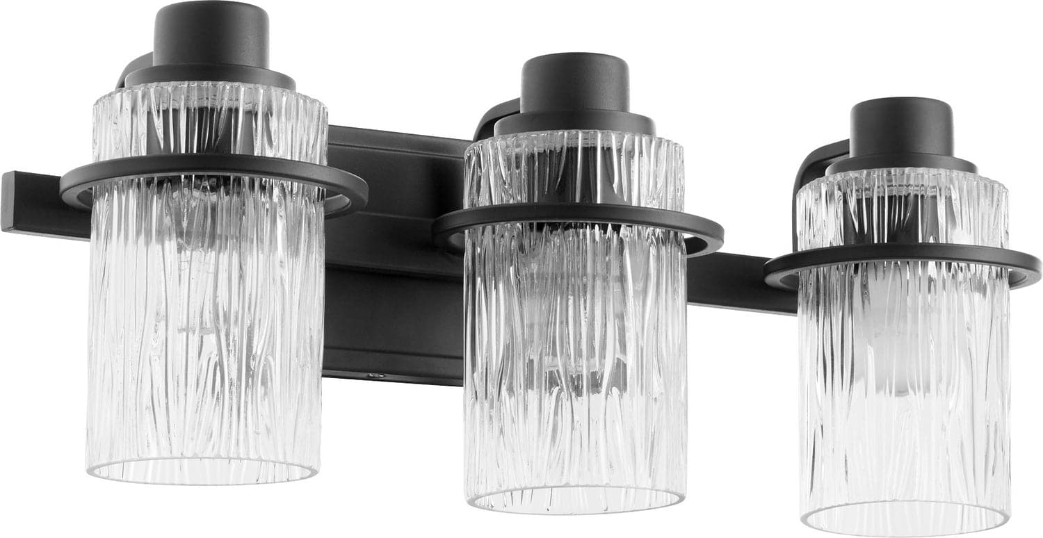 Quorum - 527-3-69 - Three Light Vanity - Lazo - Textured Black