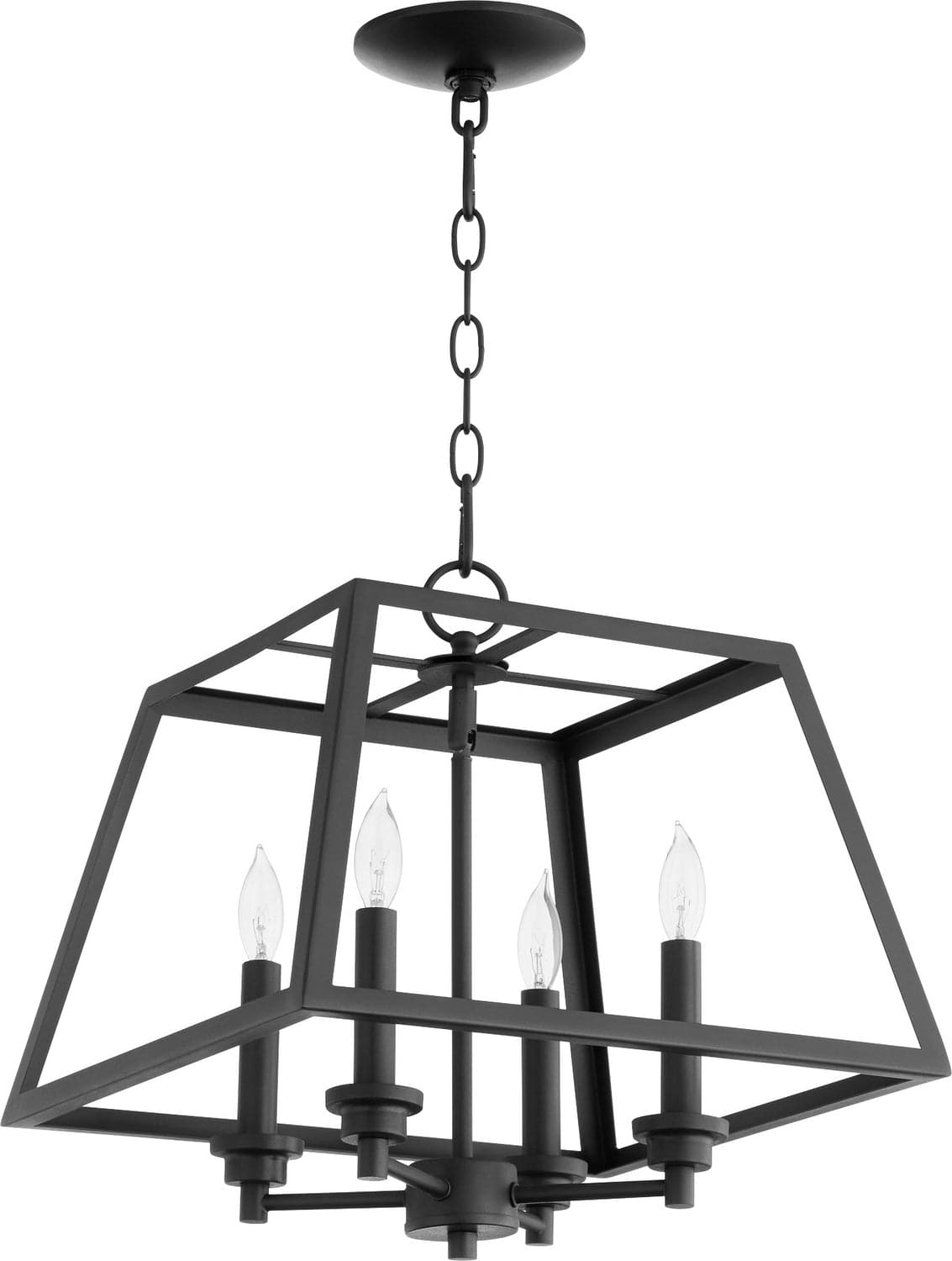 Quorum - 675-4-69 - Four Light Pendant - Textured Black