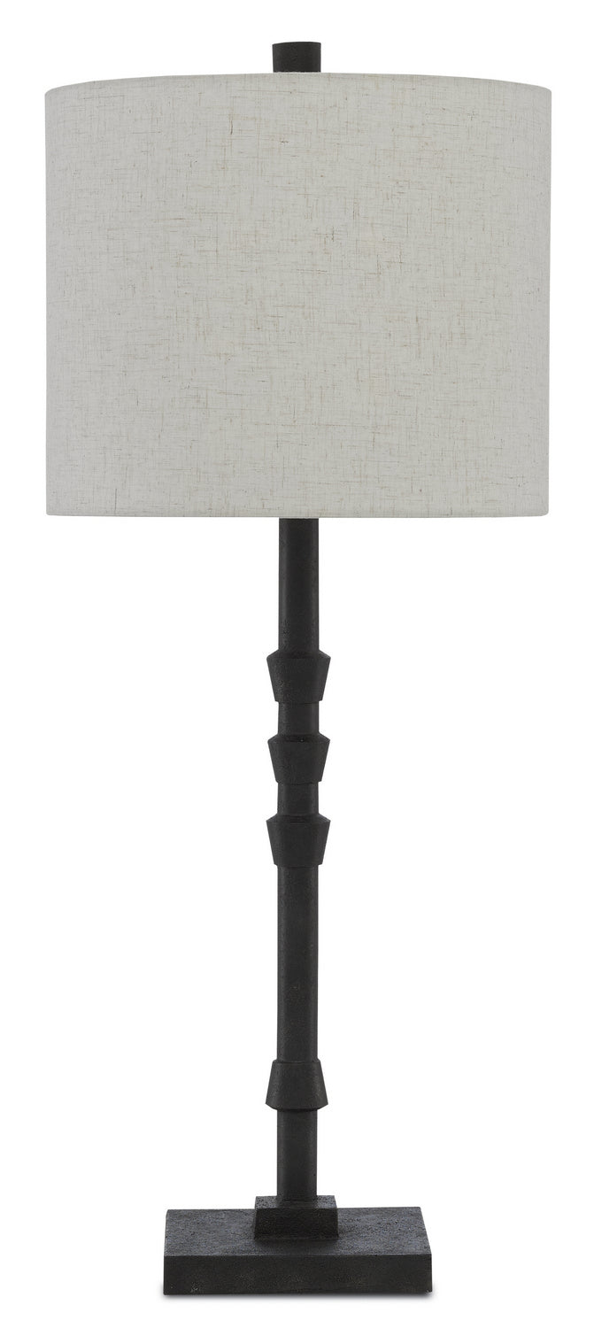One Light Table Lamp from the Lohn collection in Molé Black finish