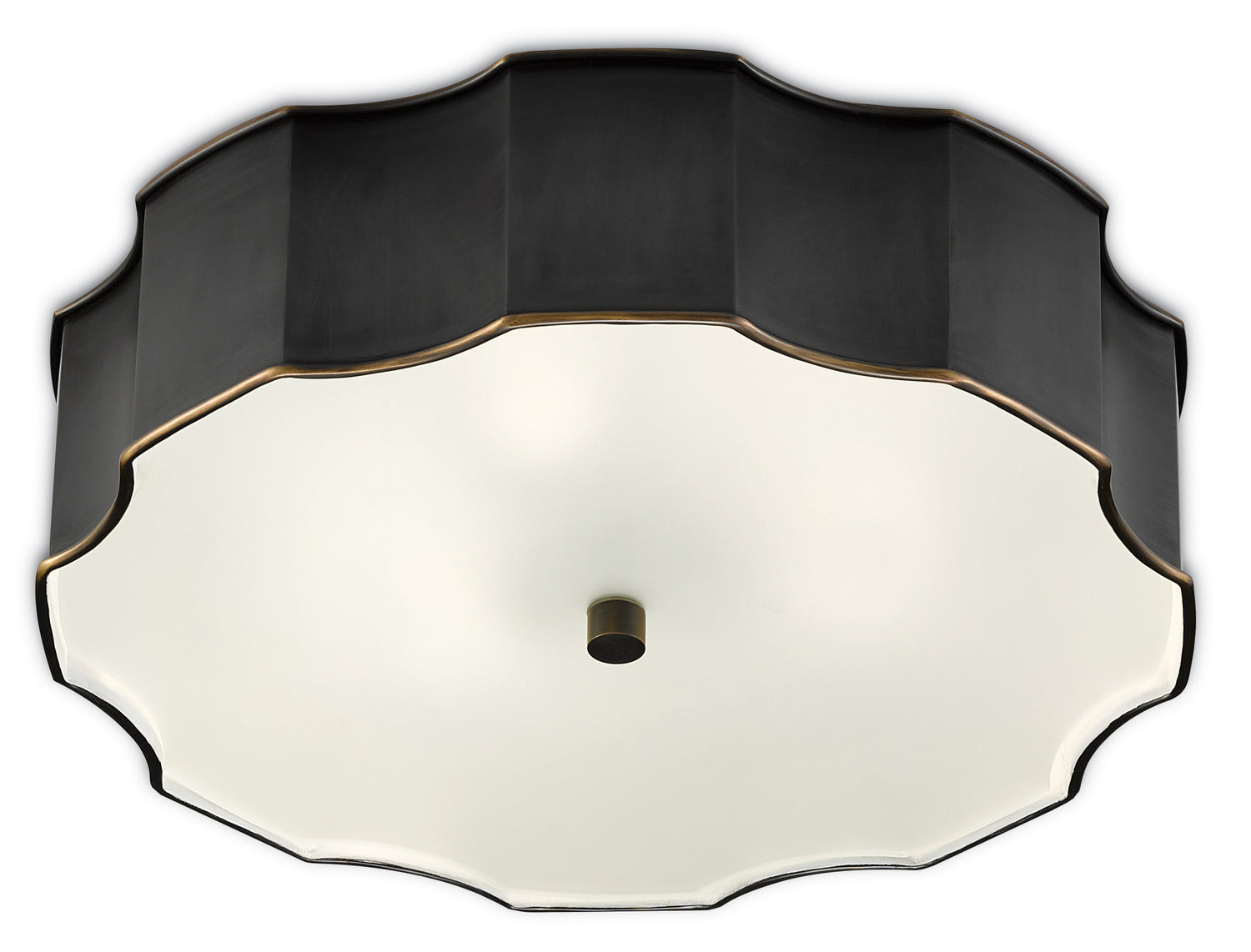 Currey and Company - 9999-0046 - LED Flush Mount - Wexford - Oil Rubbed Bronze