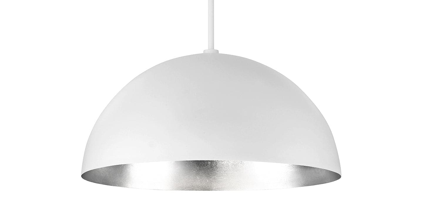 Modern Forms - PD-55735-SL - LED Pendant - Yolo - Silver Leaf/White