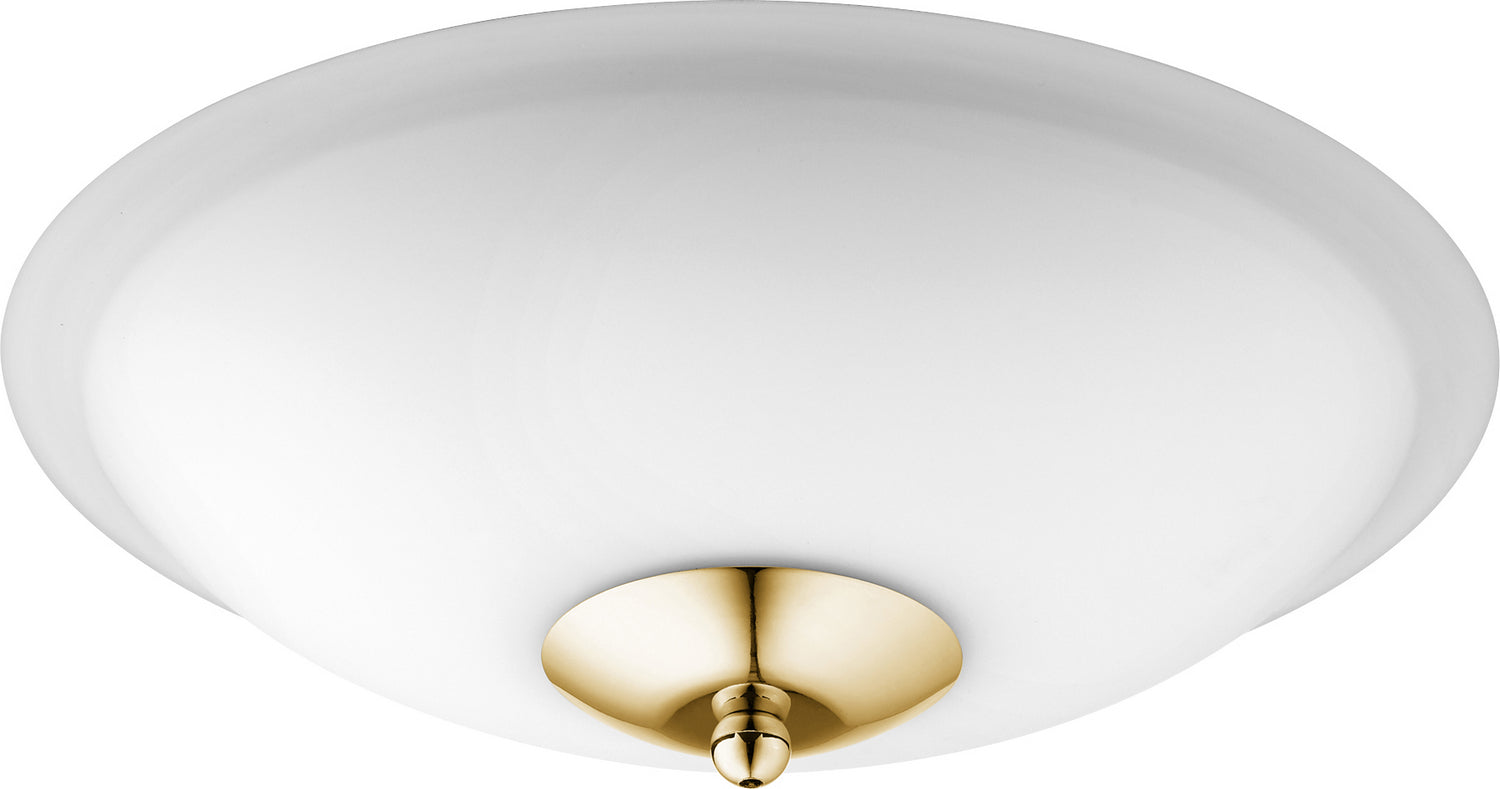 Quorum - 1180-880 - LED Fan Light Kit - 1180 Light Kits - Aged Brass w/ Satin Opal