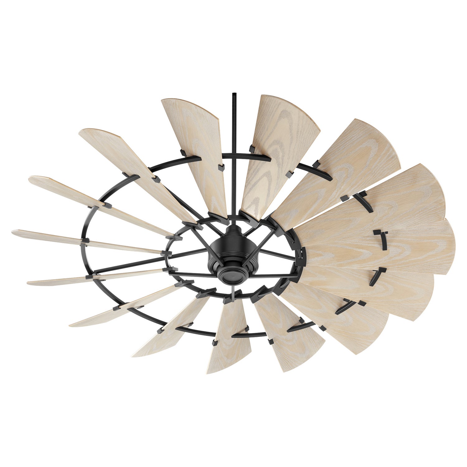 Quorum - 197215-69 - 72"Patio Fan - Windmill - Textured Black