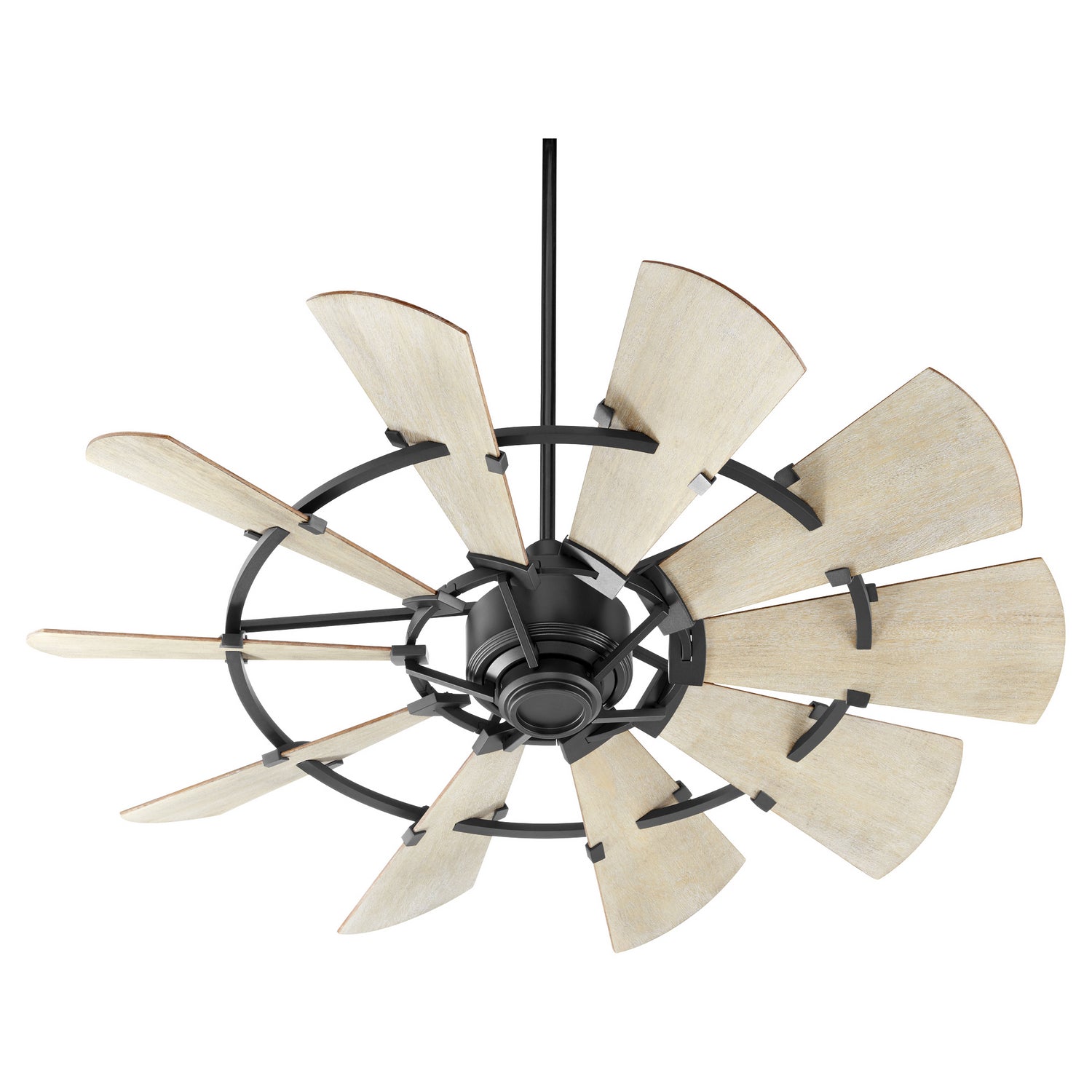 Quorum - 95210-69 - 52"Ceiling Fan - Windmill - Textured Black