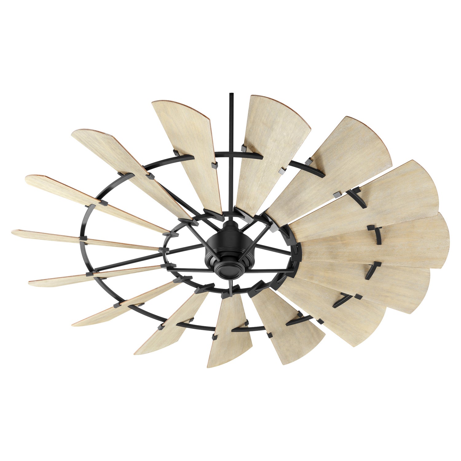 Quorum - 97215-69 - 72"Ceiling Fan - Windmill - Textured Black