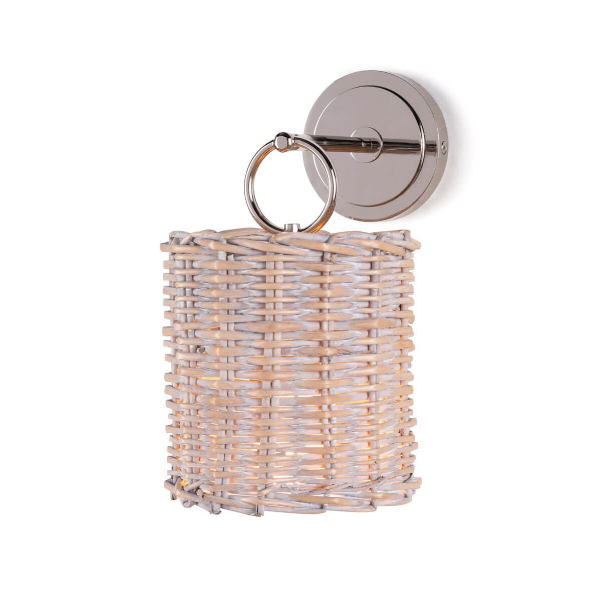 Regina Andrew - 15-1102PN - One Light Wall Sconce - Nantucket - Polished Nickel