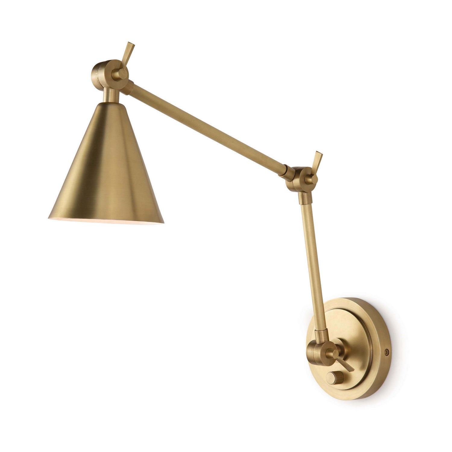 Regina Andrew - 15-1115NB - LED Wall Sconce - Sal - Natural Brass