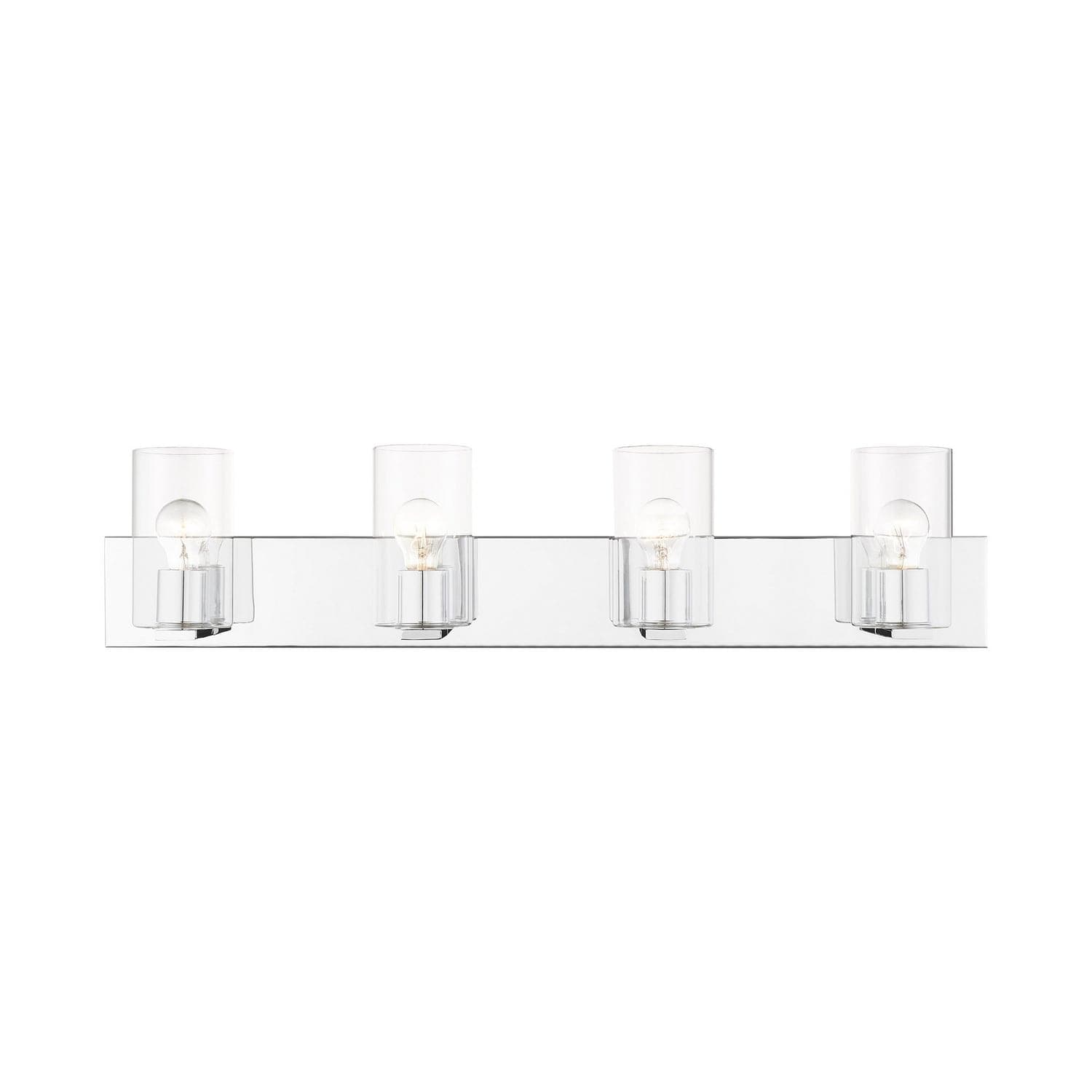 Livex Lighting - 16554-05 - Four Light Vanity - Zurich - Polished Chrome