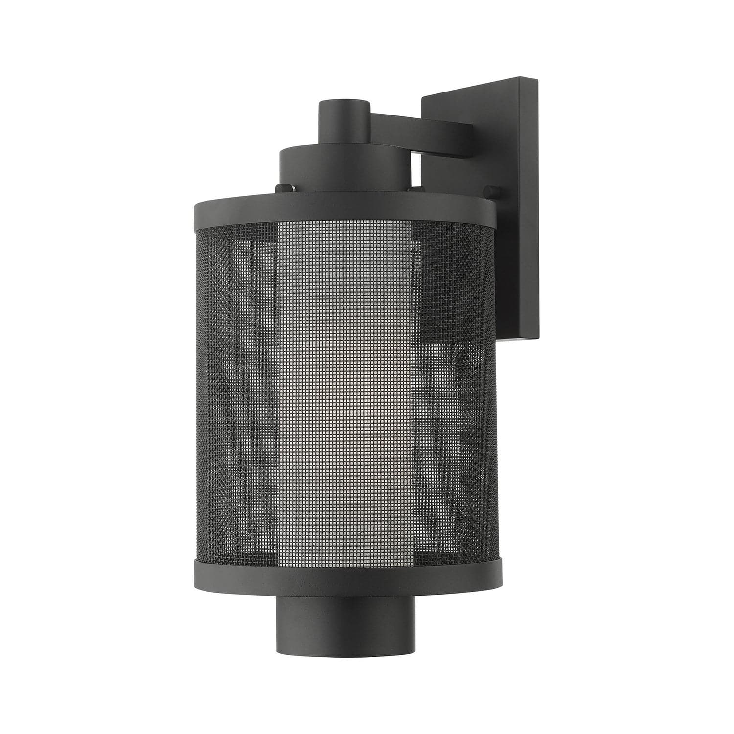 Livex Lighting - 20683-14 - One Light Outdoor Wall Lantern - Nottingham - Textured Black