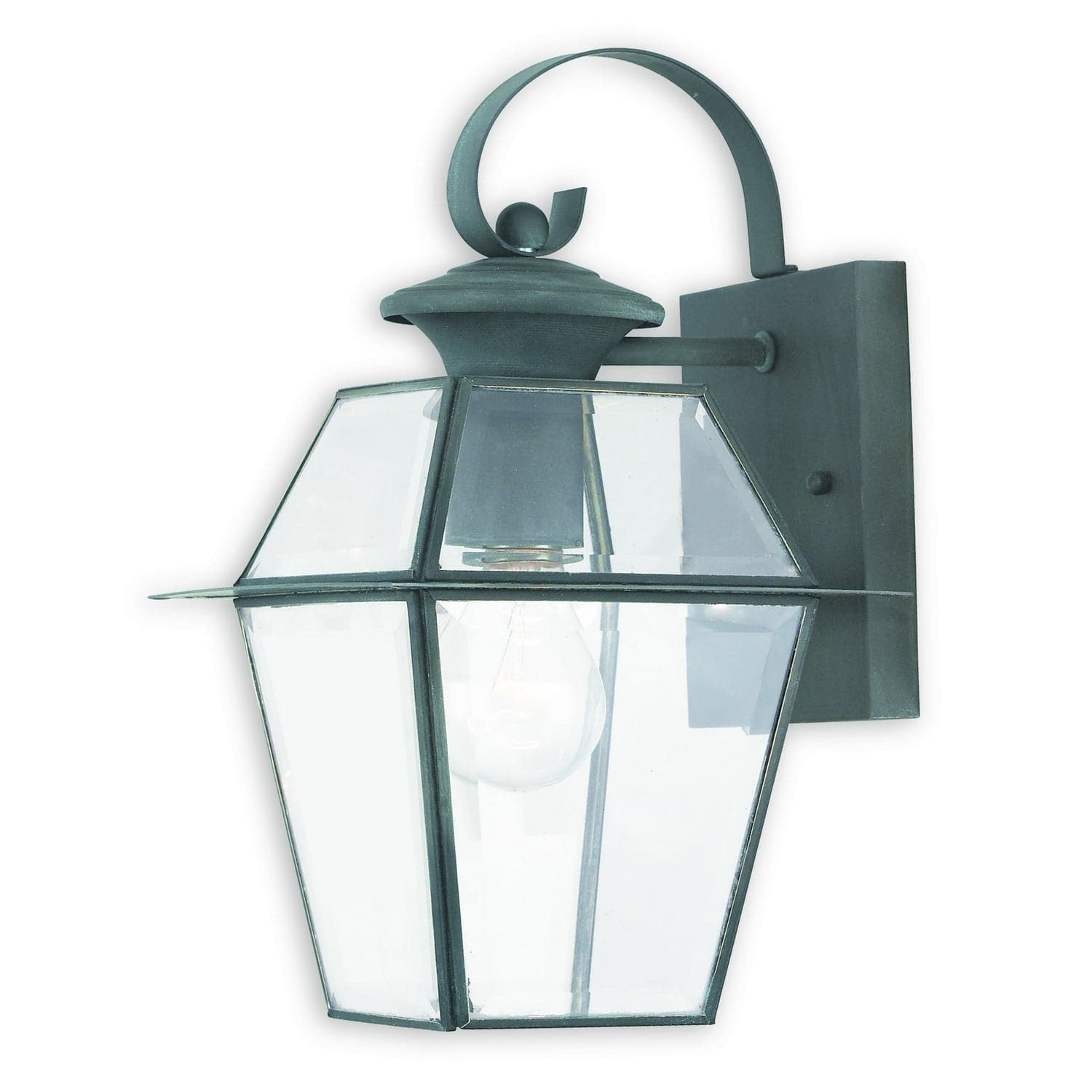 Livex Lighting - 2181-61 - One Light Outdoor Wall Lantern - Westover - Charcoal