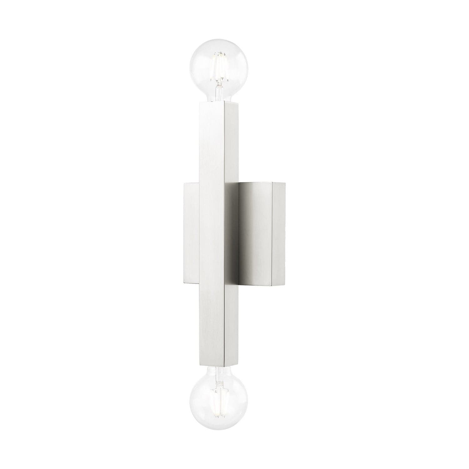 Livex Lighting - 49212-91 - Two Light Wall Sconce - Solna - Brushed Nickel