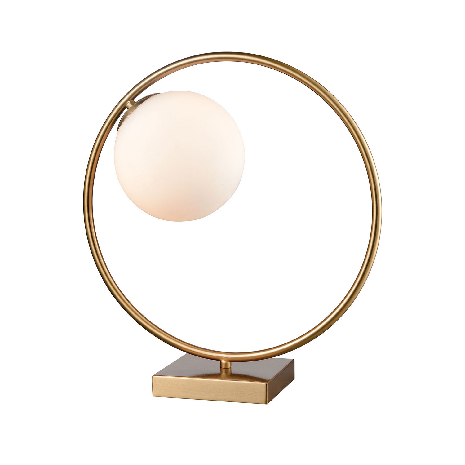 ELK Home - D4157 - One Light Table Lamp - Moondance - Aged Brass