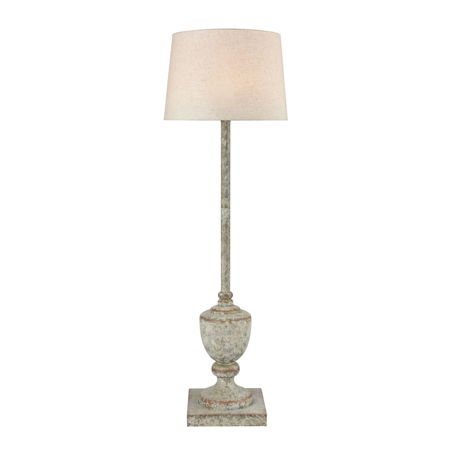 ELK Home - D4390 - One Light Floor Lamp - Regus - Antique Gray