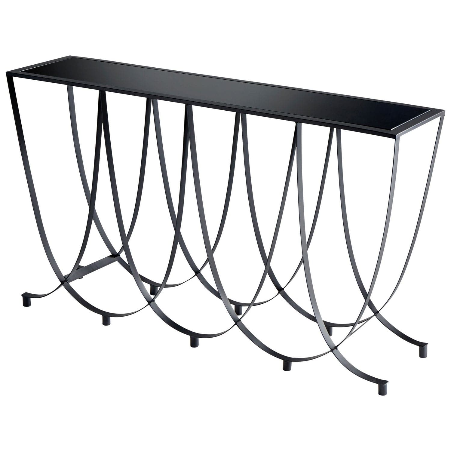 Cyan - 10247 - Console Table - Graphite