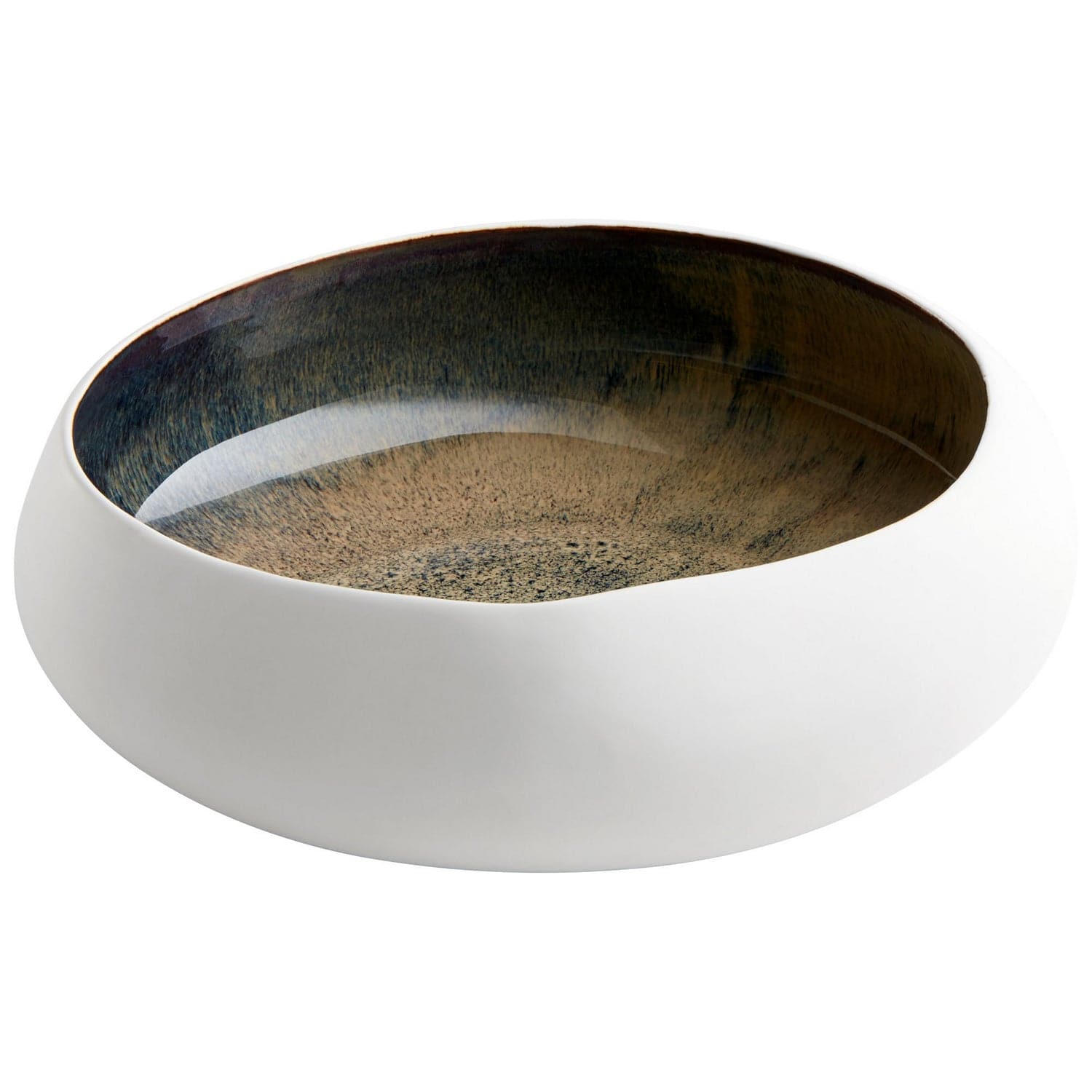 Cyan - 10255 - Bowl - White And Oyster