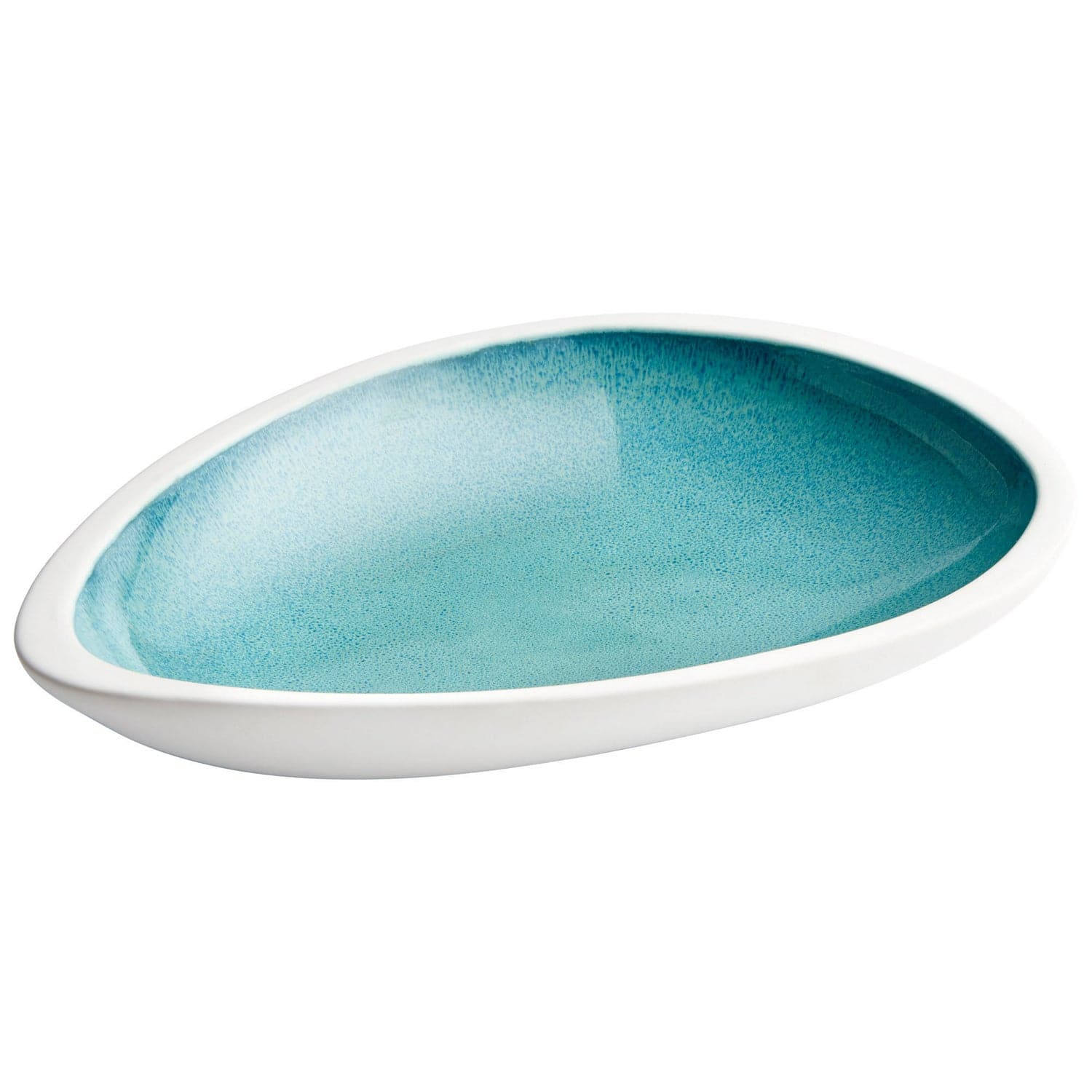 Cyan - 10260 - Tray - White And Green