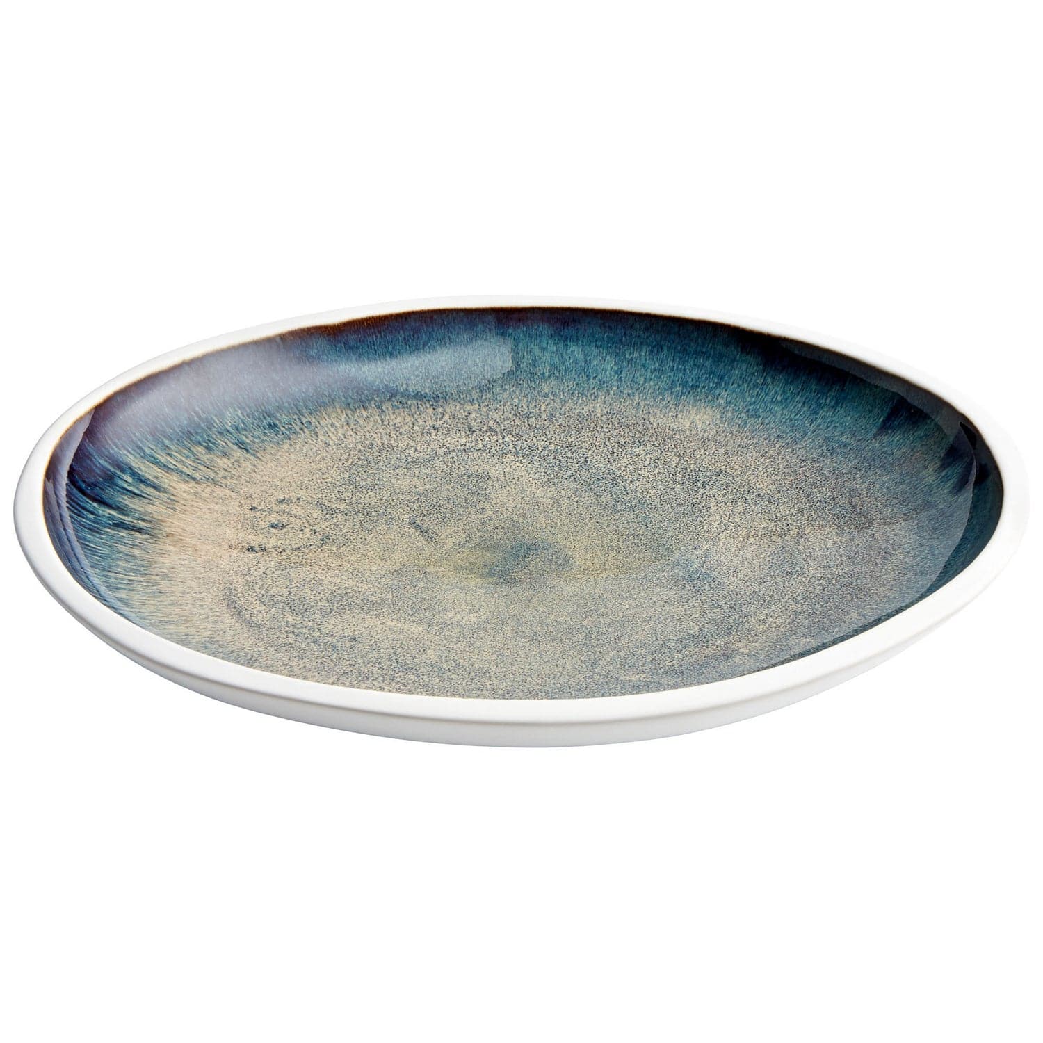 Cyan - 10263 - Bowl - White And Oyster