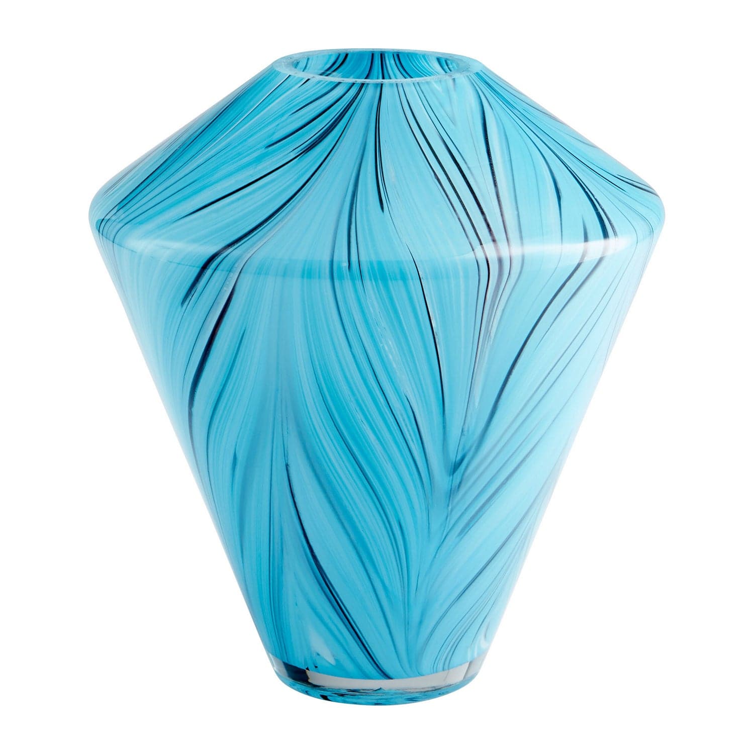 Cyan - 10332 - Vase - Blue