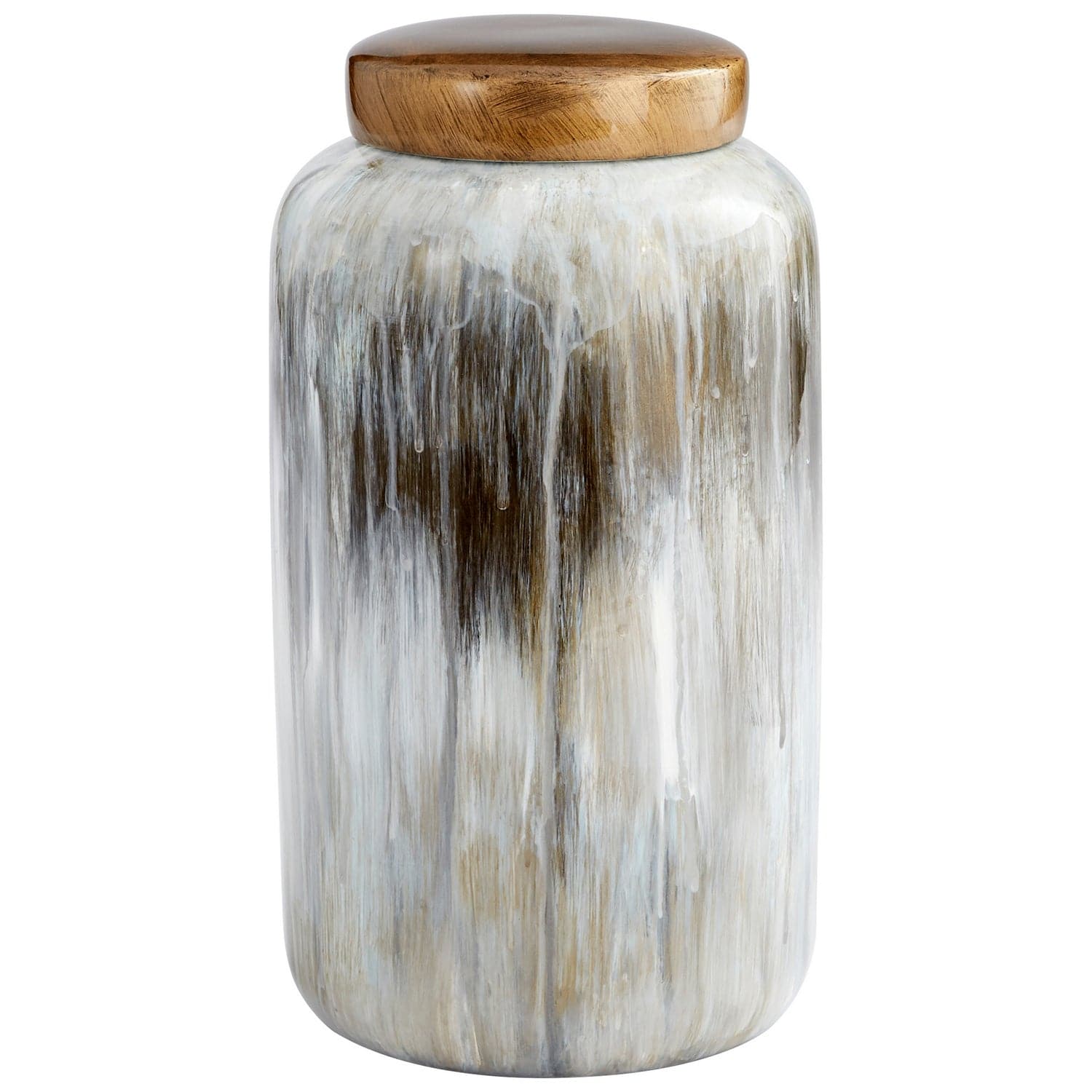 Cyan - 10424 - Vase - Olive Glaze
