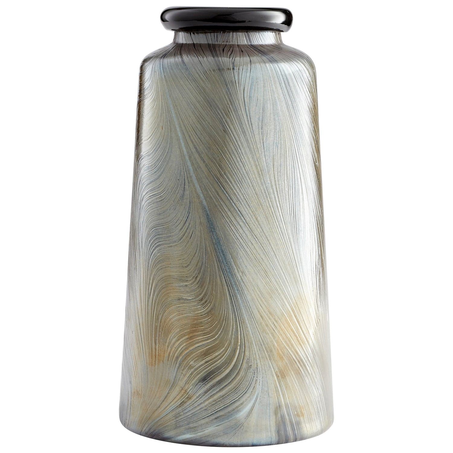 Cyan - 10451 - Vase - Damascus Grey